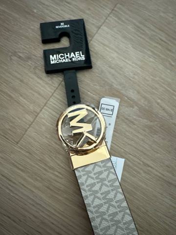 Michael Kors · Двусторонний ремень с монограммой