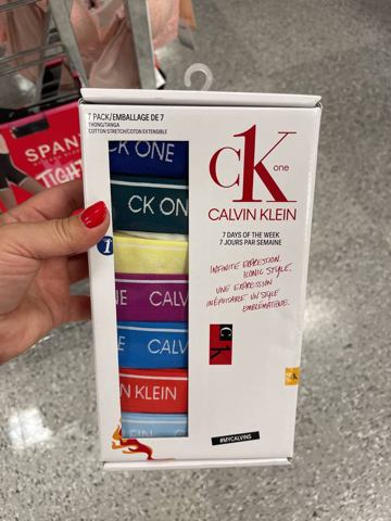 Calvin Klein · Женские трусы-стринги, 7 шт.