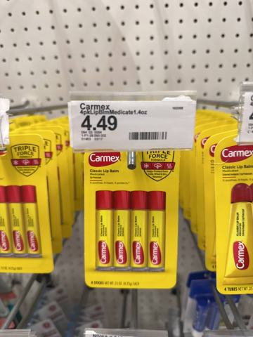 Carmex · Бальзам для губ, 4 шт.