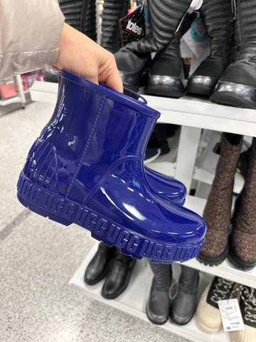 UGG · Синие резиновые полусапоги