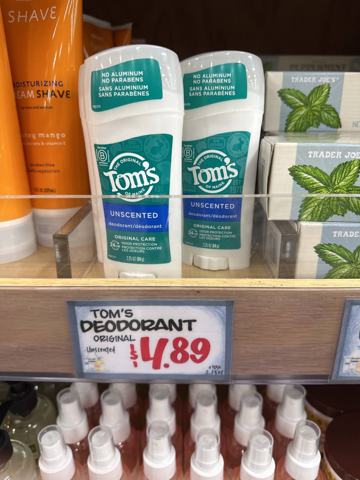 Tom's of Maine · Дезодорант без алюминия Unscented