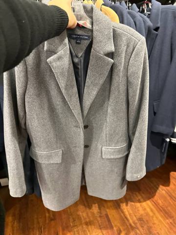 Uniqlo · Серое шерстяное пальто