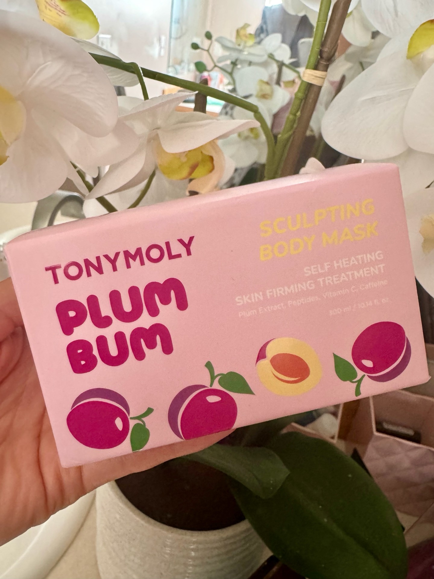 TONYMOLY Body Mask - саморазогревающаяся скульптурирующая маска для тела