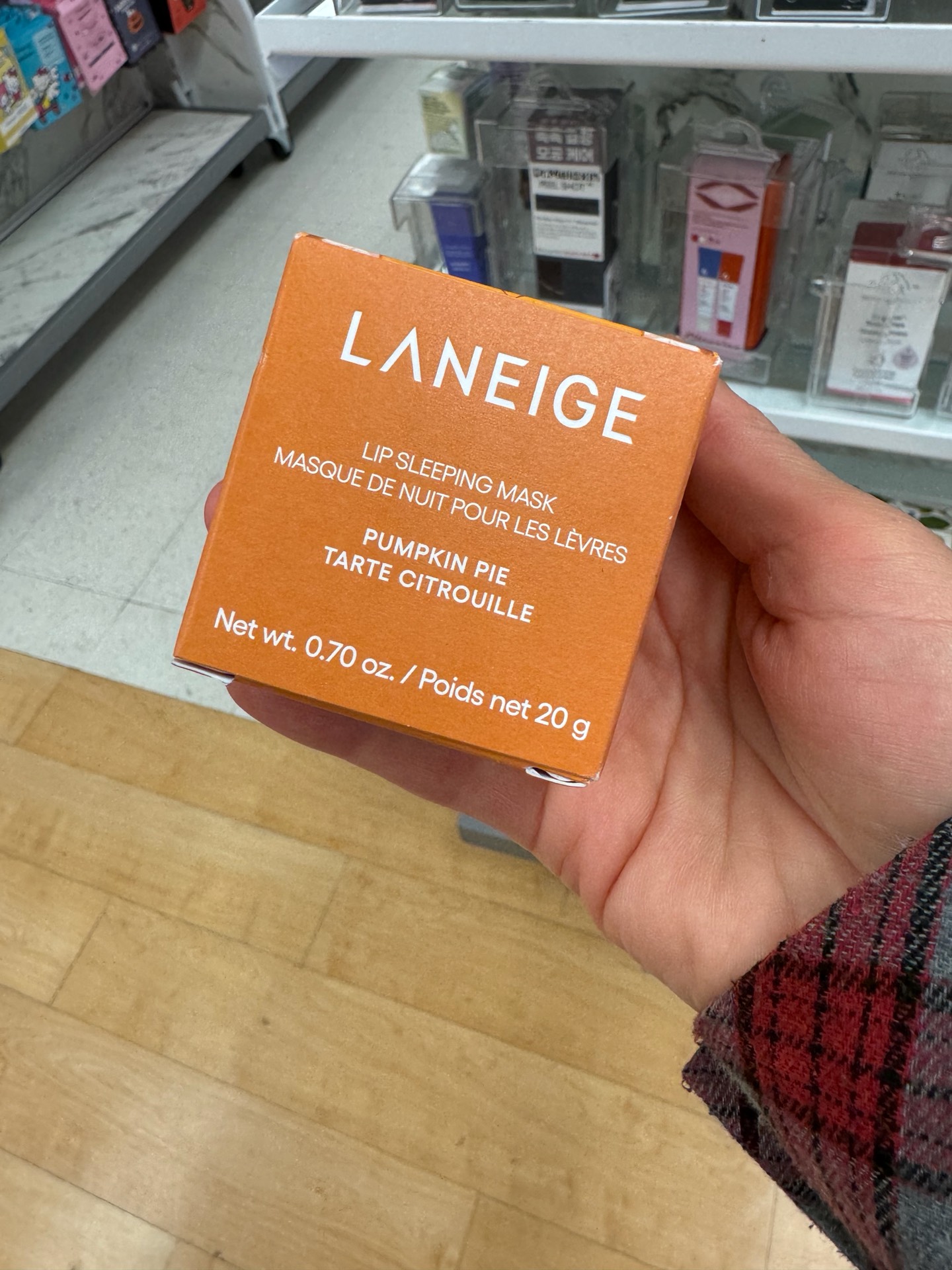 ночная маска для губ Laneige Lip Sleeping Mask с лимитированным ароматом тыквенного пирога