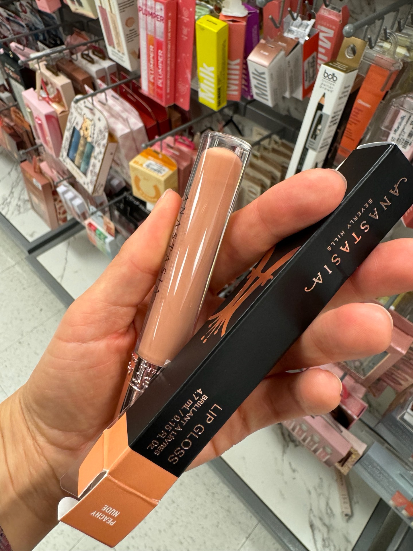 блеск для губ Anastasia Beverly Hills Lip Gloss в оттенке Peachy Nude💋