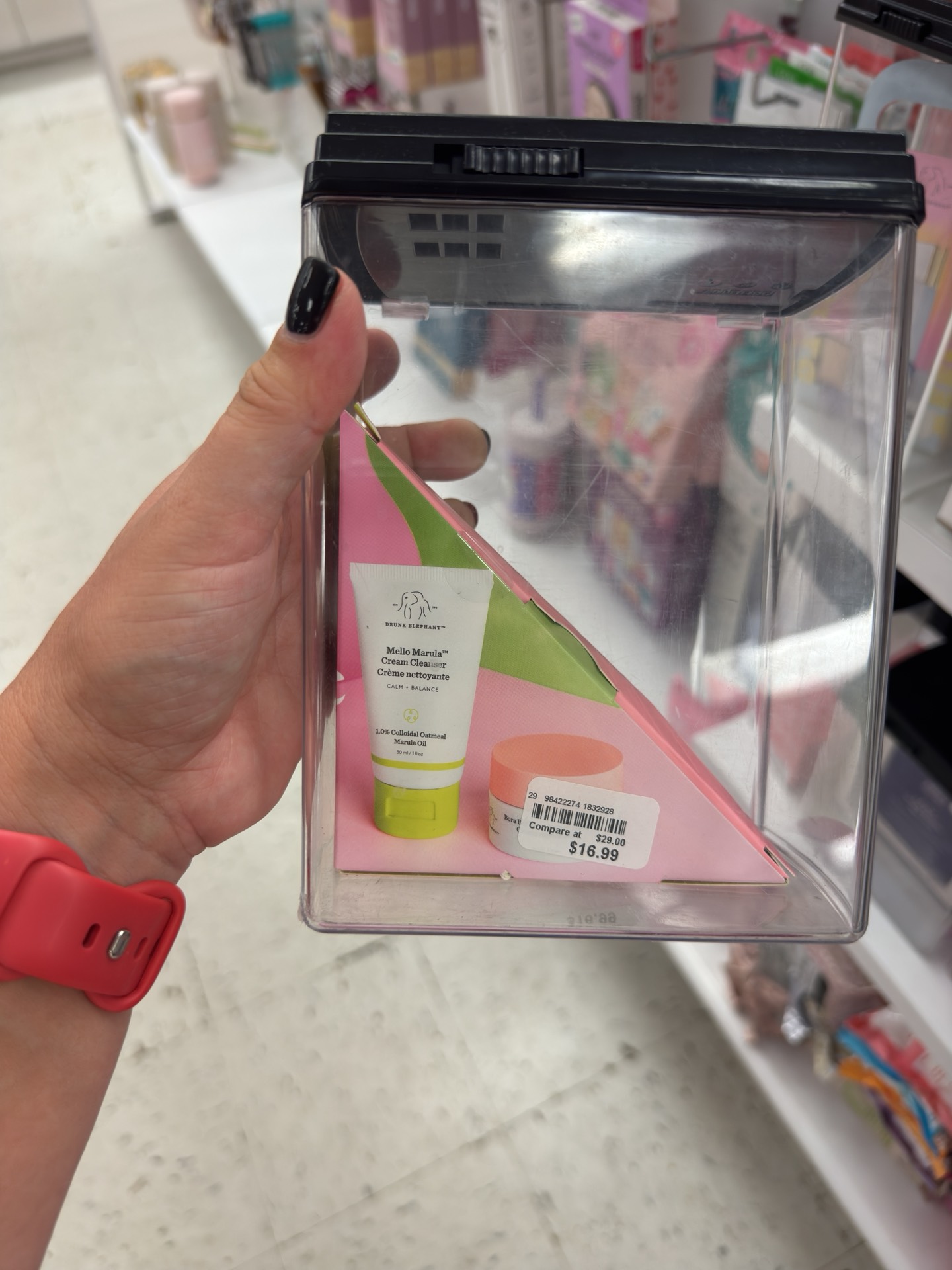 Drunk Elephant Cream cleanser and repair cream 