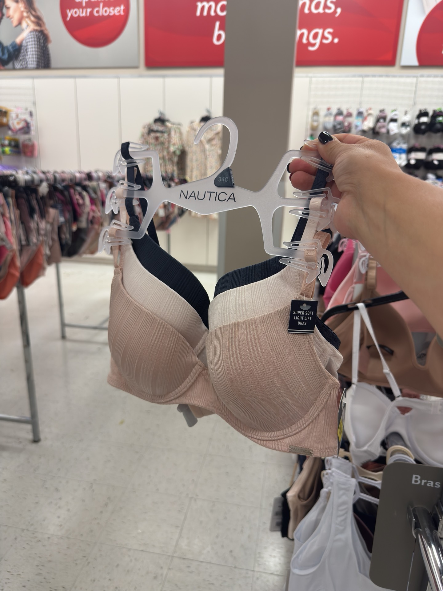 Nautica Super Soft Bra Set 