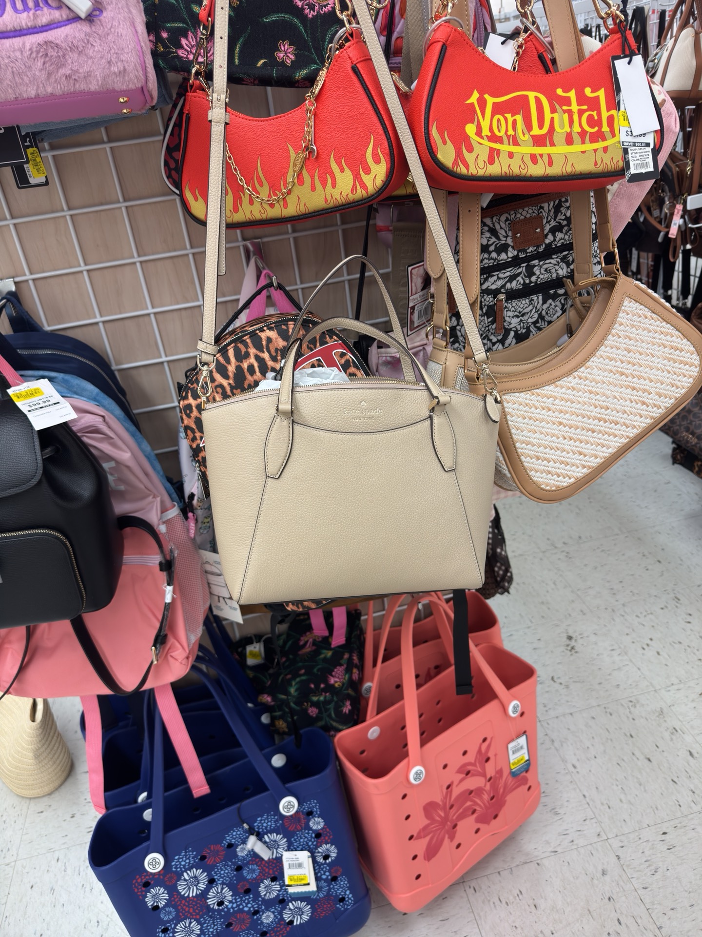 Kate Spade Monica Satchel Light Sand