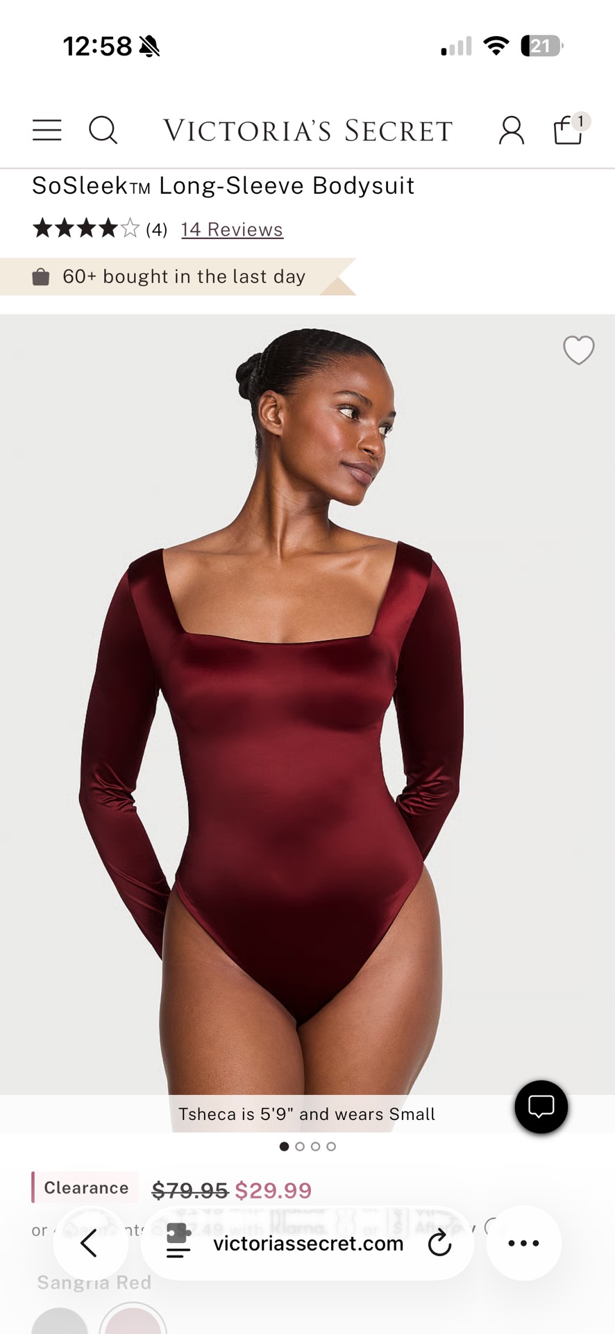 SoSleek™m Long-Sleeve Bodysuit
