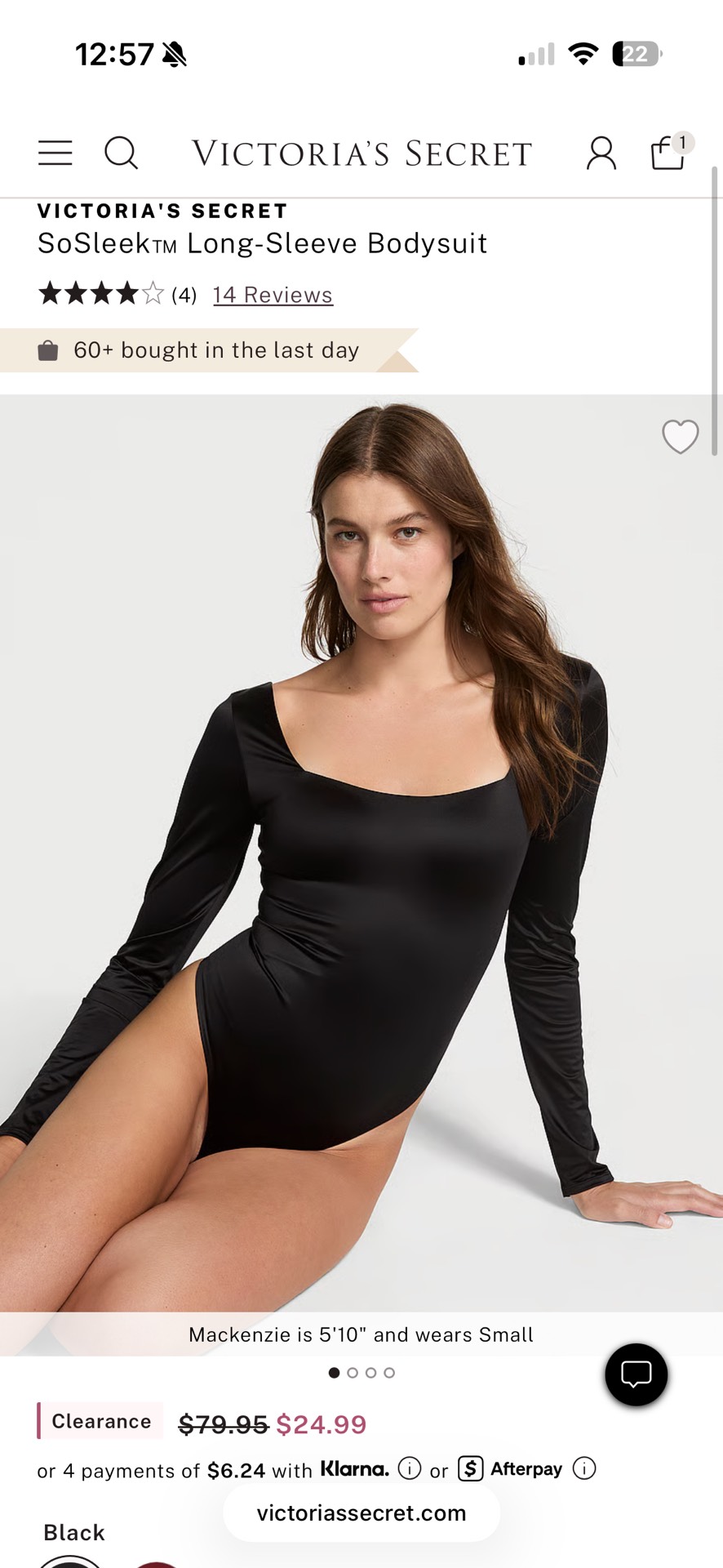 SoSleek™m Long-Sleeve Bodysuit