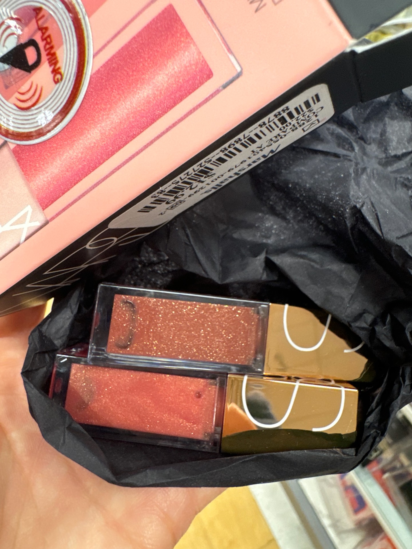 набор мини-блесков для губ NARS