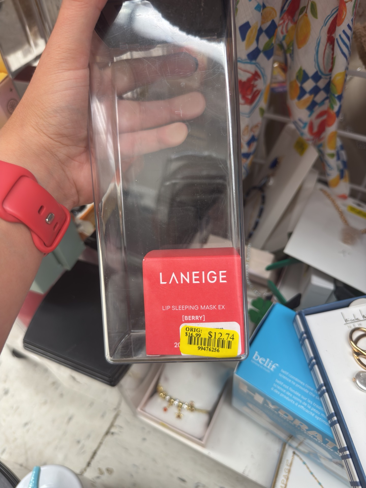 Laneige ночная маска для губ
