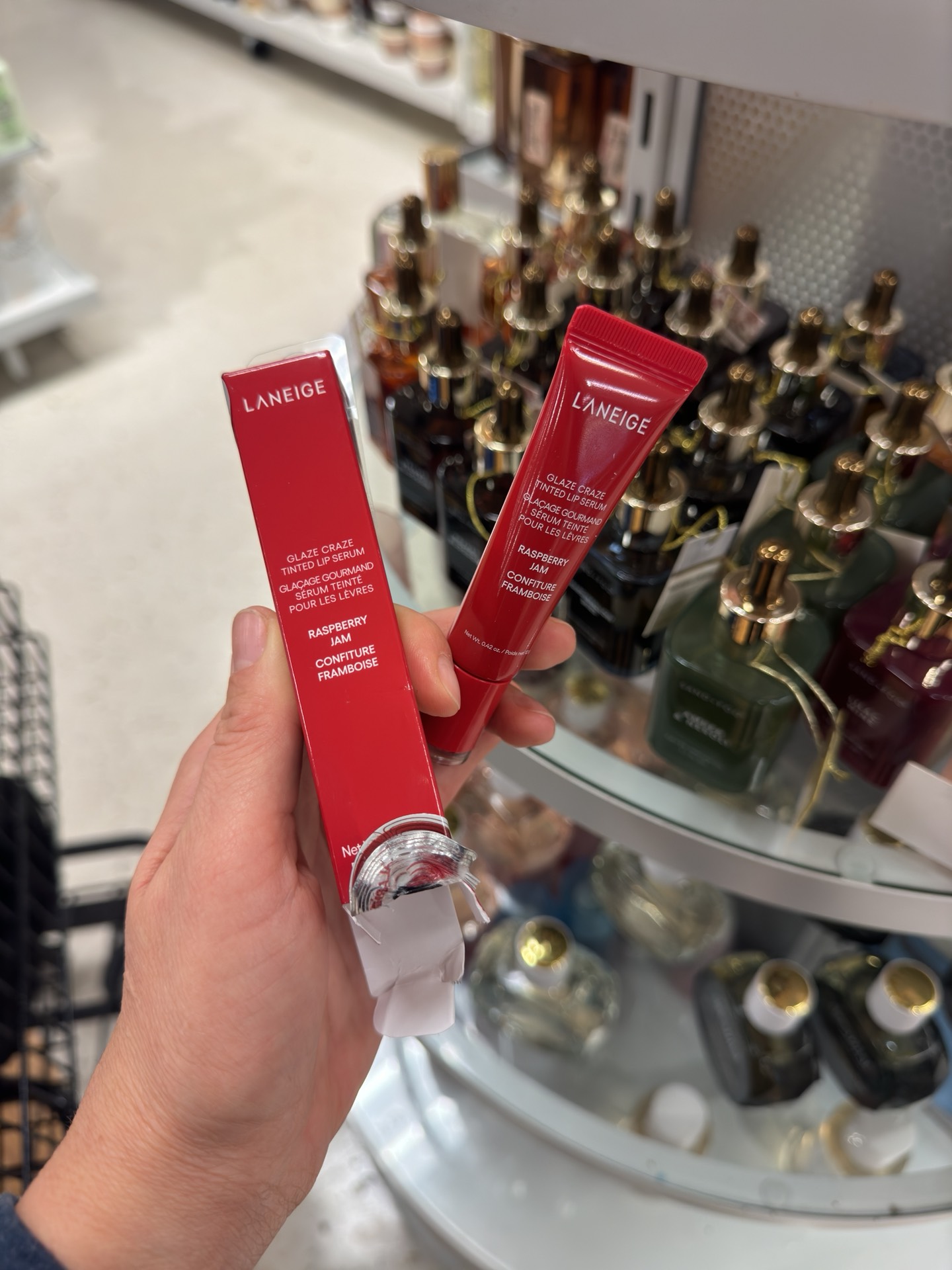 оттеночная сыворотка для губ LANEIGE 💫 малиновый джем 