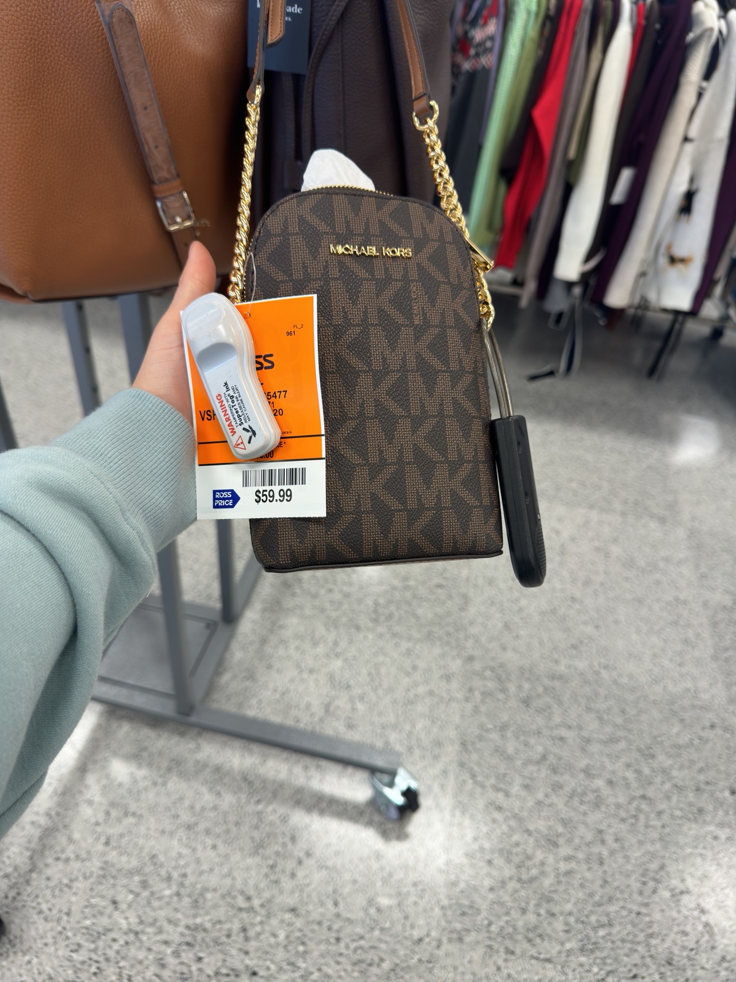 небольшая сумка-кроссбоди для телефона Michael Kors