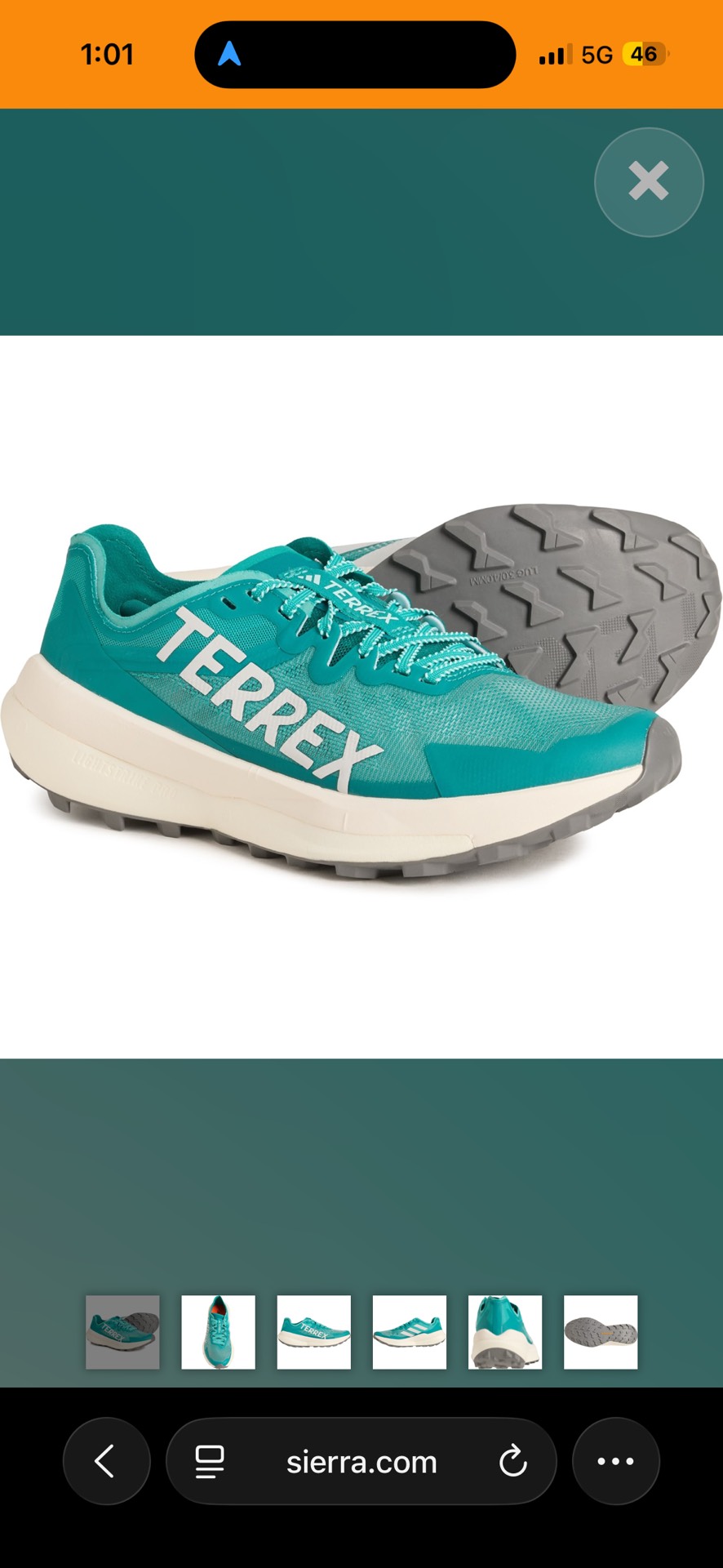 adidas outdoor Terrex Agravic Speed Trail Running Shoes (For Women)